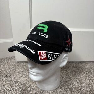 Balenciaga 2.0 Gamer Cap Black Cotton Size M 67cm
